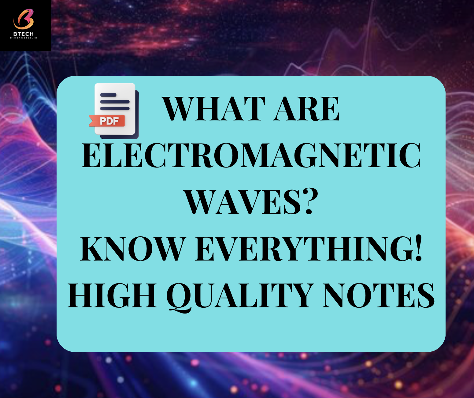 Electromagnetic Waves